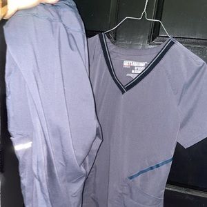 Greys anatomy jogger scrub set